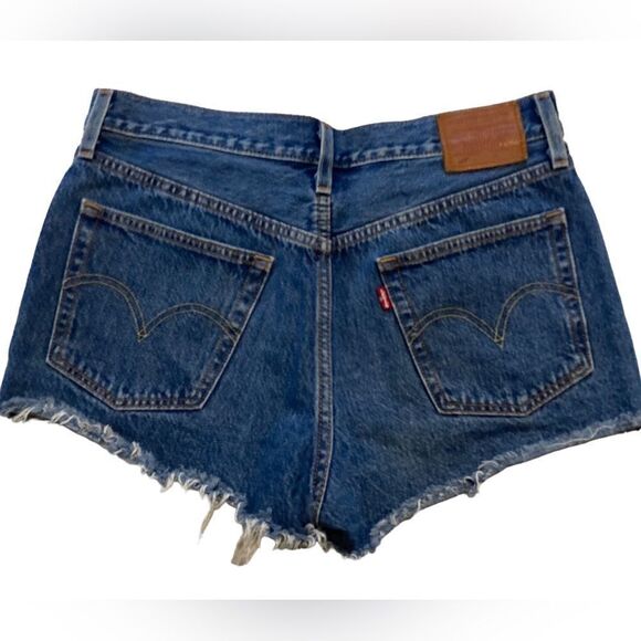 Levi’s Jean Hi rise jean Shorts Sz 30 - Picture 4 of 8